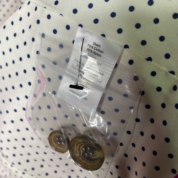 NWT Talbots 6p Purple Long Sleeve Blazer - Picture 4 of 6